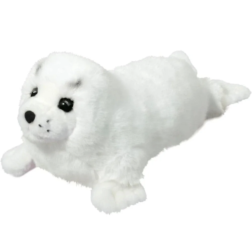 Douglas Harp Seal Pup Plush Kids White Excellent Soft Cuddle Toy Stuffed